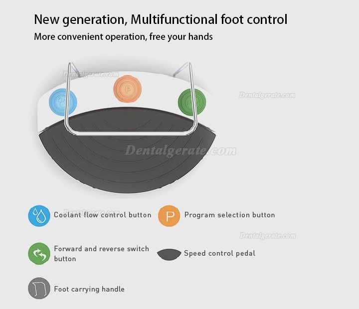 Victory V-IM-PRO Multifunktionaler Implant Motor (Mit Fiberoptik 20:1 Winkelst&uuml;ck)